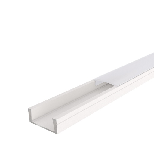 [W4L059709] Profilé Apparent 2m  Blanc