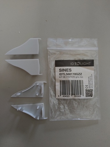 [W4L465491] Kit de finition pour SINES (4 pièces) Gris