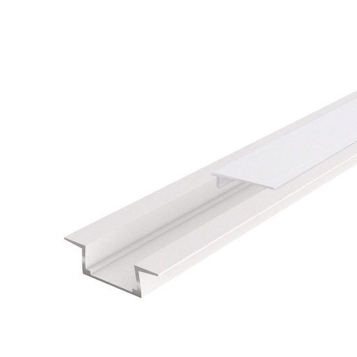 [W4L059713] Profilé Encastré 2m  Blanc