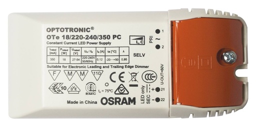 [W4L002171] DRIVER 9-18W 350mA CC DIM 