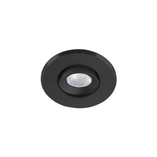 [W4L002380] LASY RX 1W 100Lm 3000K 24° IP44 NOIR MAT