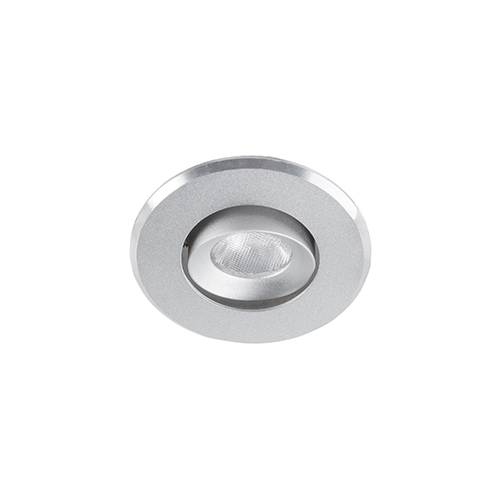 [W4L002381] LASY RX 1W 130Lm 3000K 24° IP44 Aluminium satiné