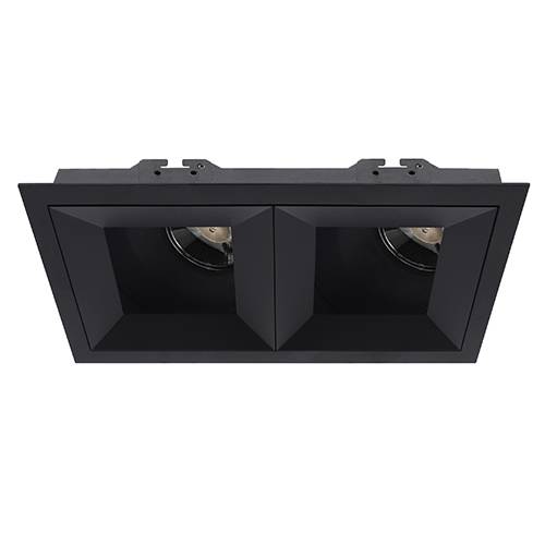 [W4L002621] SORA POWER 2x13W 4000K 50° DALI NOIR MAT