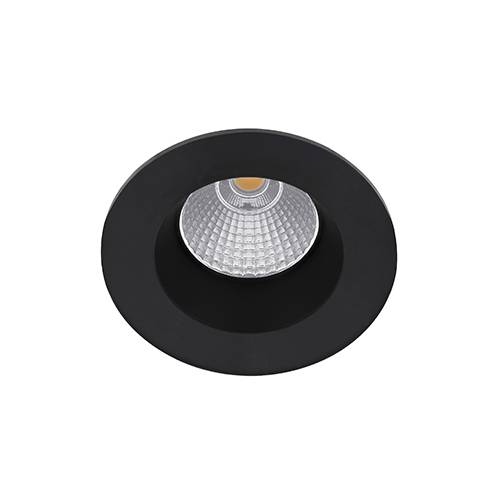 [W4L002666] LARY RD 9W 1100Lm 4000K 38° IP65 DIM NOIR MAT