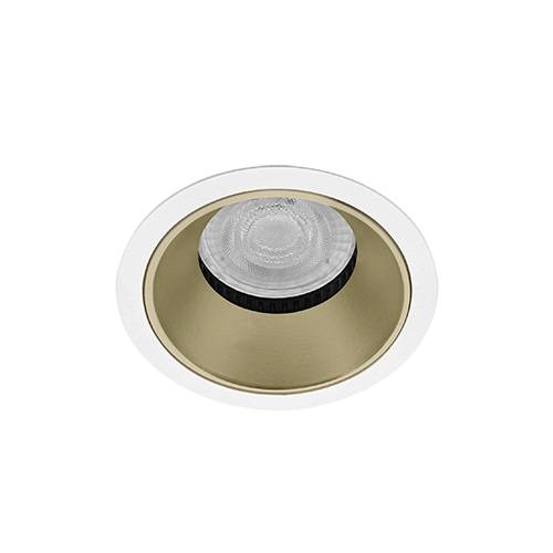[W4L002816] BALI R GU10 MAX10W PAR16 Blanc mat - Champagne