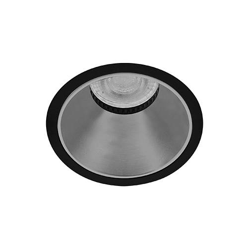 [W4L002820] FIJI R GU10 MAX10W PAR16 Noir mat - Argent