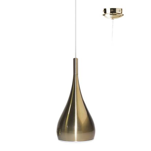 [W4L002848] DROP 360 E27 MAX40W LED/CLA/ECO DORÉ MAT