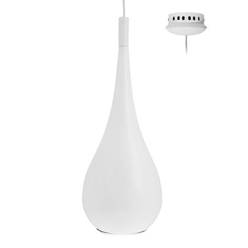 [W4L002857] DROP 520 E27 MAX40W LED/CLA/ECO BLANC