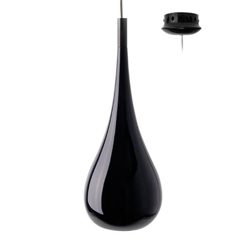 [W4L002858] DROP 520 E27 MAX40W LED/CLA/ECO NOIR