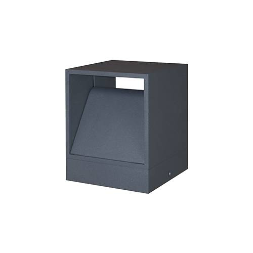[W4L002968] CUBIC P 9W 380Lm 4000K IP56 Anthracite