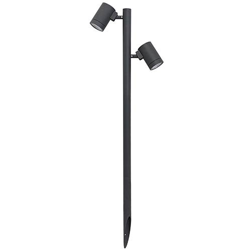 [W4L003086] GUNZY 2P 2x8W 2x760Lm 3000K 38° IP66 ANTHRACITE