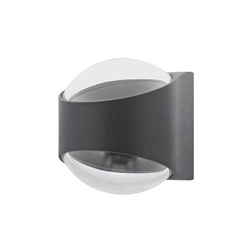 [W4L003108] KOS 2 R 2x6W 2x685Lm 3000K IP65 ANTHRACITE