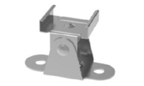 [W4L003130] CLIPS DE MONTAGE ORIENTABLES 0-180° 4PC Acier inoxydable