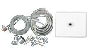 [W4L003135] KIT SUSPENSION L:2000mm Blanc mat