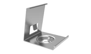 [W4L003165] CLIPS DE MONTAGE 4PC ALUMINIUM