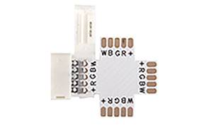 [W4L003187] CONNECTEUR X RGBW Blanc