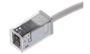 [W4L003192] CONNECTEUR + CABLE FIN 