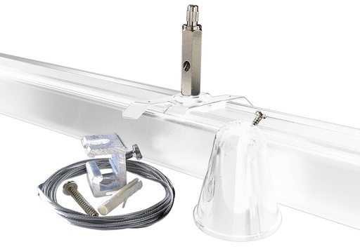 [W4L003323] KIT SUSPENSION L:500CM BLANC