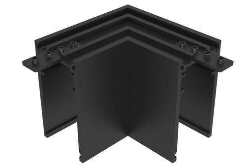 [W4L003337] CONNEXION L 90° PLAFOND AVEC TR24805 Noir mat