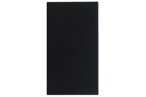 [W4L003349] EMBOUT DE FINITION Noir mat