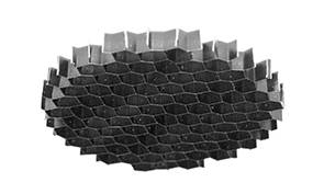 [W4L003445] GRILLE NID D'ABEILLE NOIR