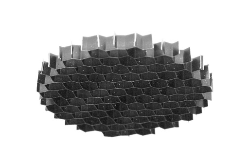 [W4L003457] GRILLE NID D'ABEILLE DIA.83MM NOIR