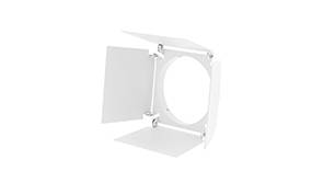 [W4L003523] VOLET COUPE FLUX DIA.71mm Blanc mat