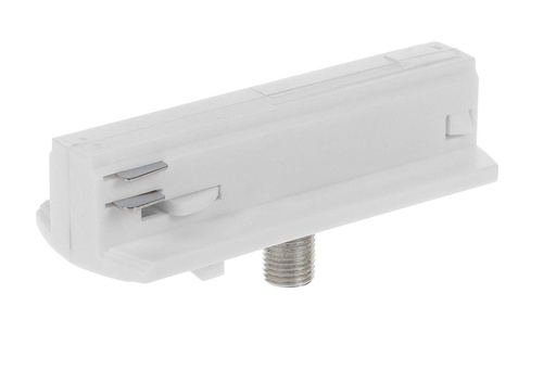 [W4L003571] ADAPTATEUR 6A AVEC TUBE FILETE M10 MAX 5KG Blanc