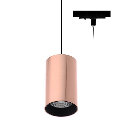 [W4L003590] JACK TP 10W 1120Lm 38° NOIR MAT - OR ROSE