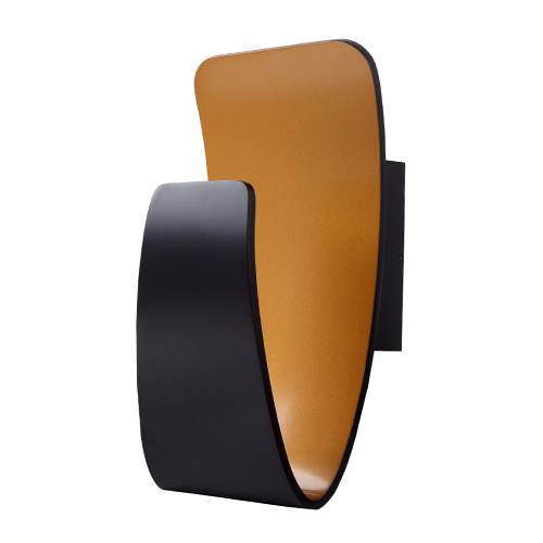 [W4L003610] GLAM 265 7,5W 900Lm 3000K Noir mat - Cuivre mat