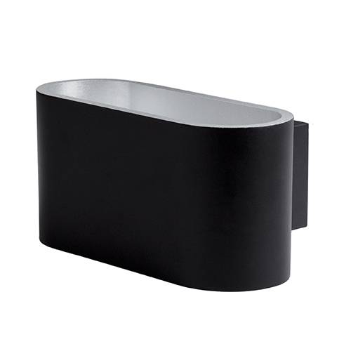 [W4L003653] GLAM 90 10W 1010Lm 3000K Noir mat - Argent