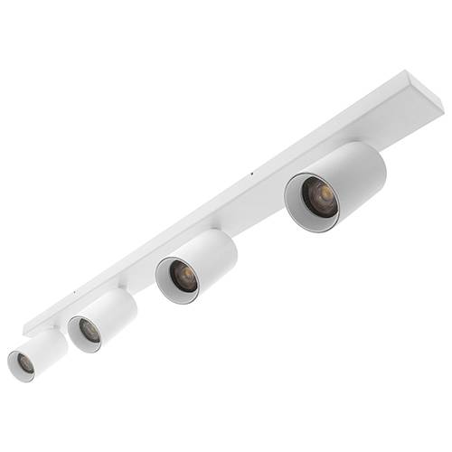 [W4L003696] RIVA 4 GU10 MAX 4X13W PAR16 BLANC MAT