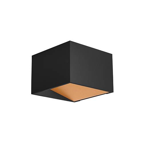 [W4L003710] KAVA 5W 500Lm 3000K DIM Noir mat - Cuivre mat