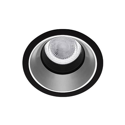 [W4L003822] COMO RX GU10 MAX10W PAR16 Noir mat - Argent