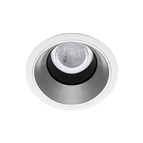 [W4L003825] COMO RX GU10 MAX13W PAR16 BLANC MAT - ARGENT