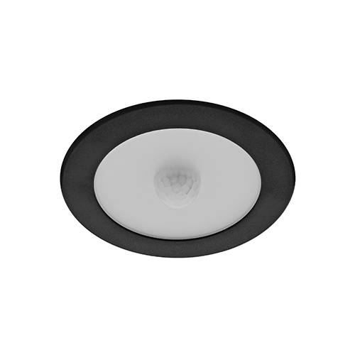[W4L003847] SENSO R-230 9W 1200Lm 100° IP44 NOIR MAT