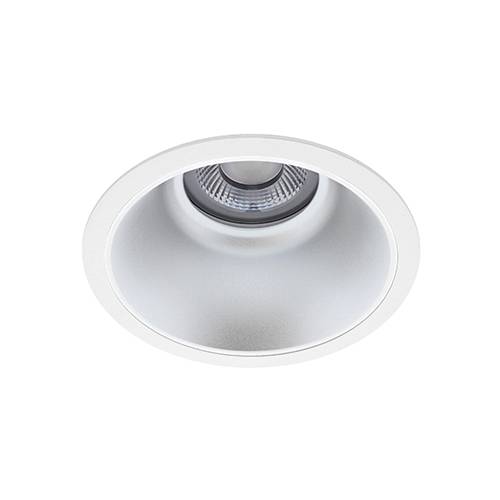 [W4L003882] LYON 2 R 25W 3000Lm 3000K 60° IP44 BLANC MAT - ARGENT