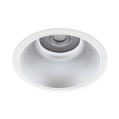 [W4L003891] LYON 3 R 30W 4100Lm 4000K 60° IP44 DALI BLANC MAT - ARGENT