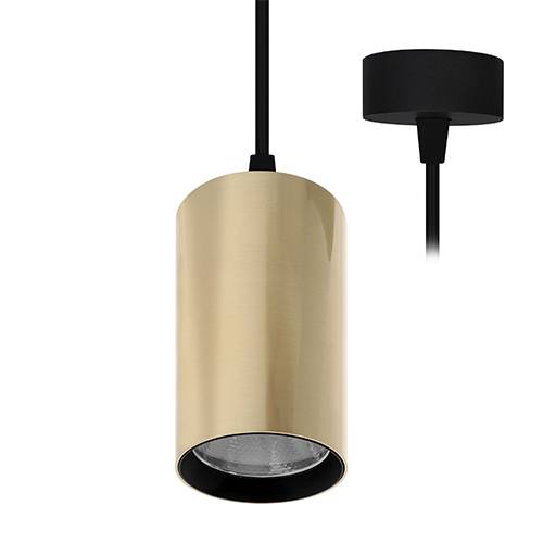 [W4L003972] JACK 3 P 25W 2810 Lm 60° NOIR MAT - LAITON