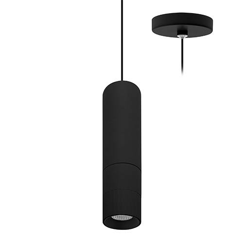 [W4L003993] AUREA P 6W 715Lm 38° DIM Noir mat