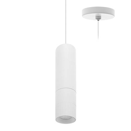 [W4L003995] AUREA P 7W 715Lm 38° DIM BLANC MAT