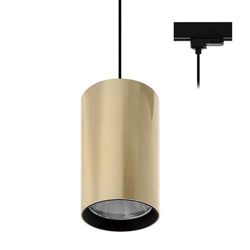 [W4L004034] JACK 3 TP 25W 2810Lm 60° DIM Noir mat - Laiton
