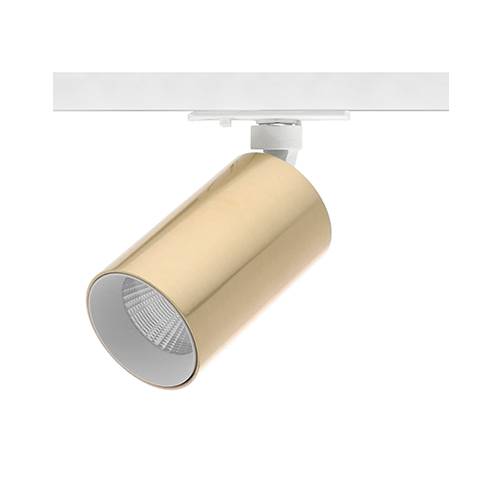 [W4L004041] JACK T 10W 1120Lm 38° DIM Blanc mat - Laiton