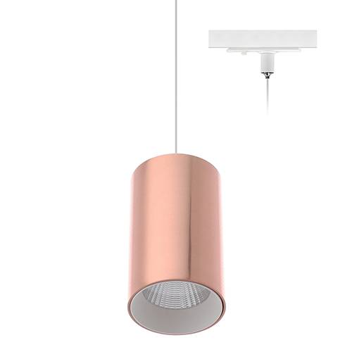 [W4L004043] JACK TP 10W 1120Lm 38° DIM BLANC MAT - OR ROSE