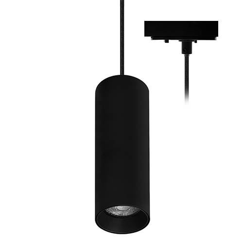 [W4L004053] YERA 1 TP GU10 MAX13W PAR16 NOIR MAT