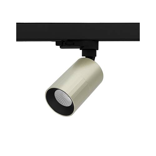 [W4L004056] AUREA 3 T 6W 715Lm 38° DIM Noir mat - Champagne