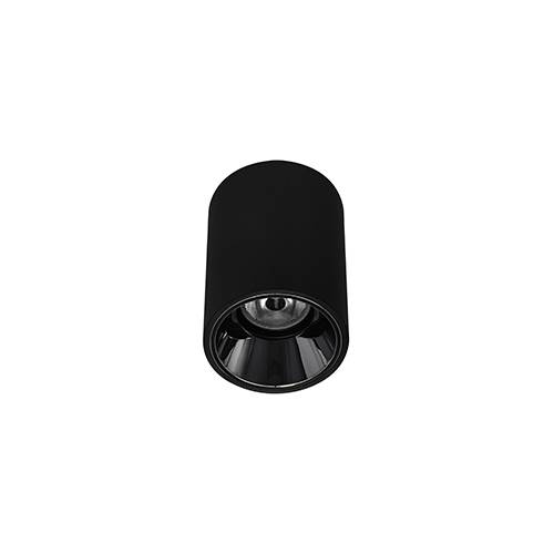 [W4L004090] HAPPY 1 7W 3000K 600Lm 40° DIM NOIR MAT - CHROME NOIR