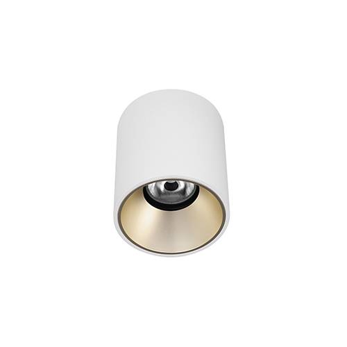 [W4L004100] HAPPY 2 13W 3000K 1155Lm 40° DIM BLANC MAT - CHAMPAGNE
