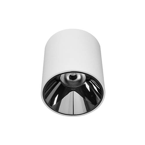 [W4L004105] HAPPY 3 18W 3000K 1570Lm 40° DIM Blanc mat - Chrome noir