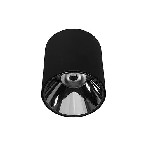 [W4L004106] HAPPY 3 18W 3000K 1570Lm 40° DIM NOIR MAT - CHROME NOIR
